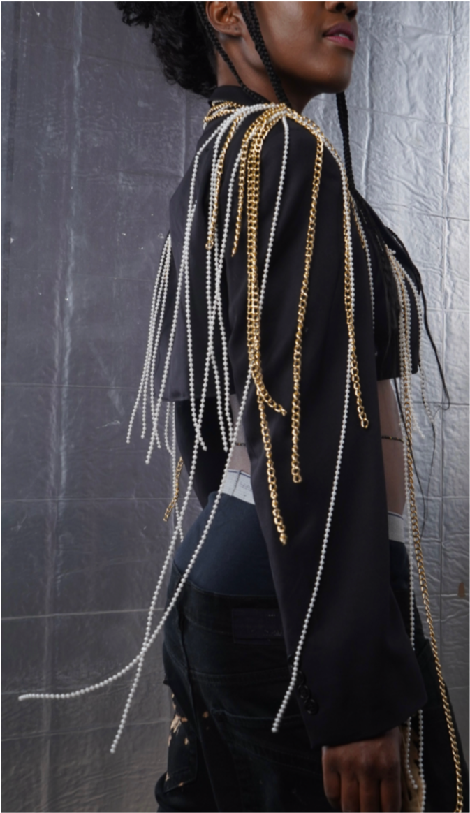 Royal Lineage Cropped Blazer