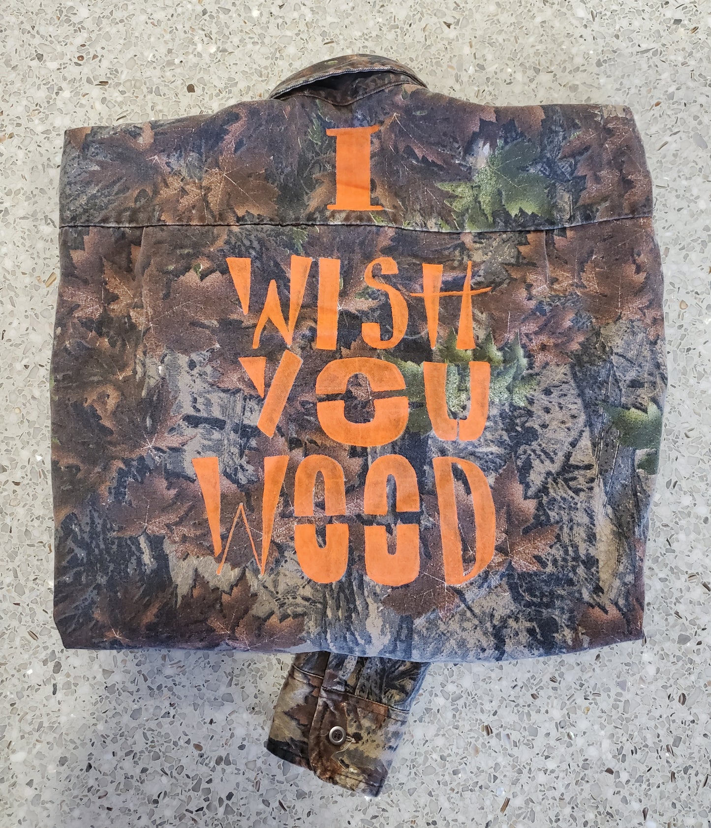 "I WISH" Button Down