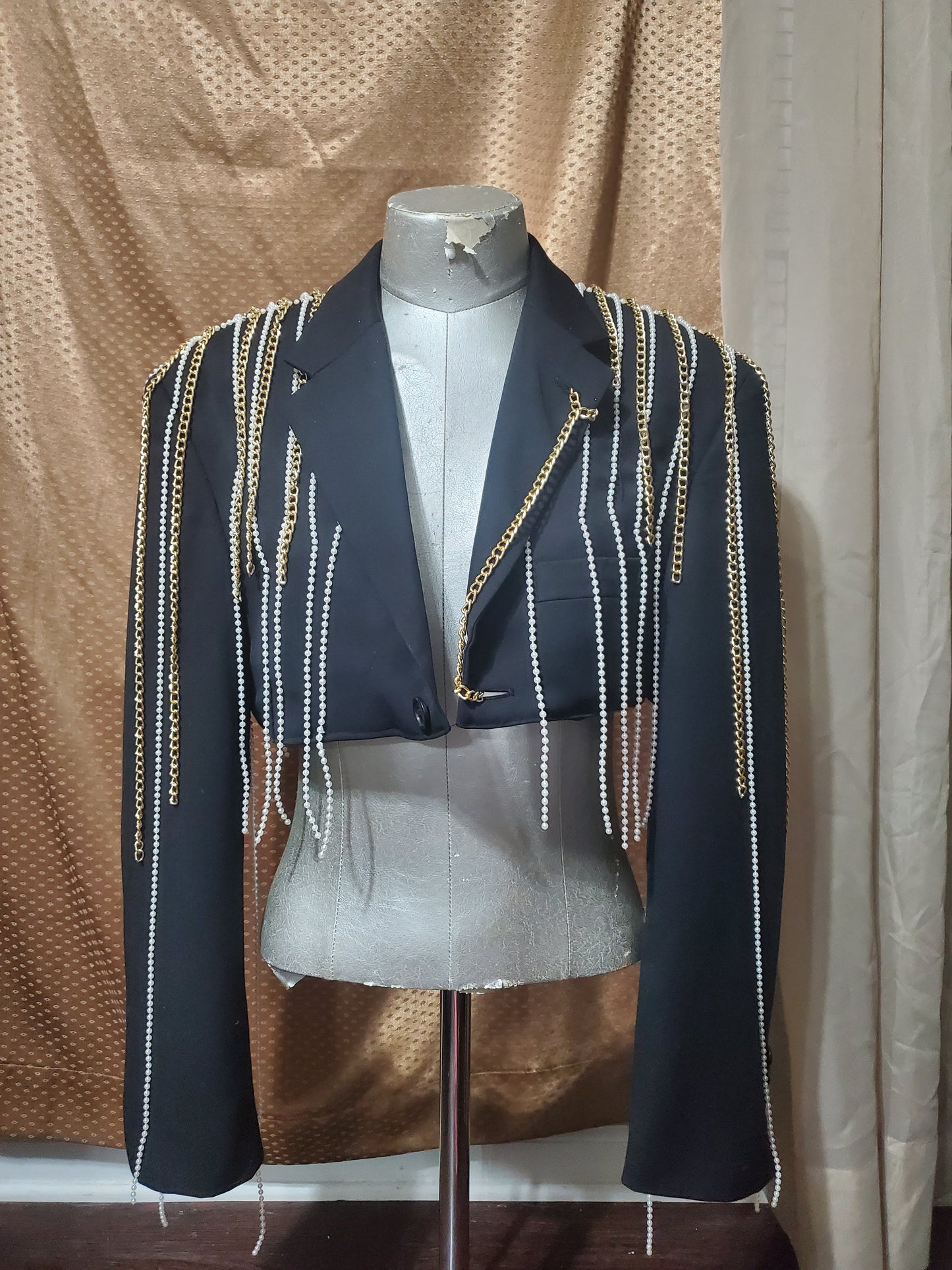Royal Lineage Cropped Blazer