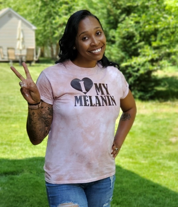 "I Love My Melanin" Tee