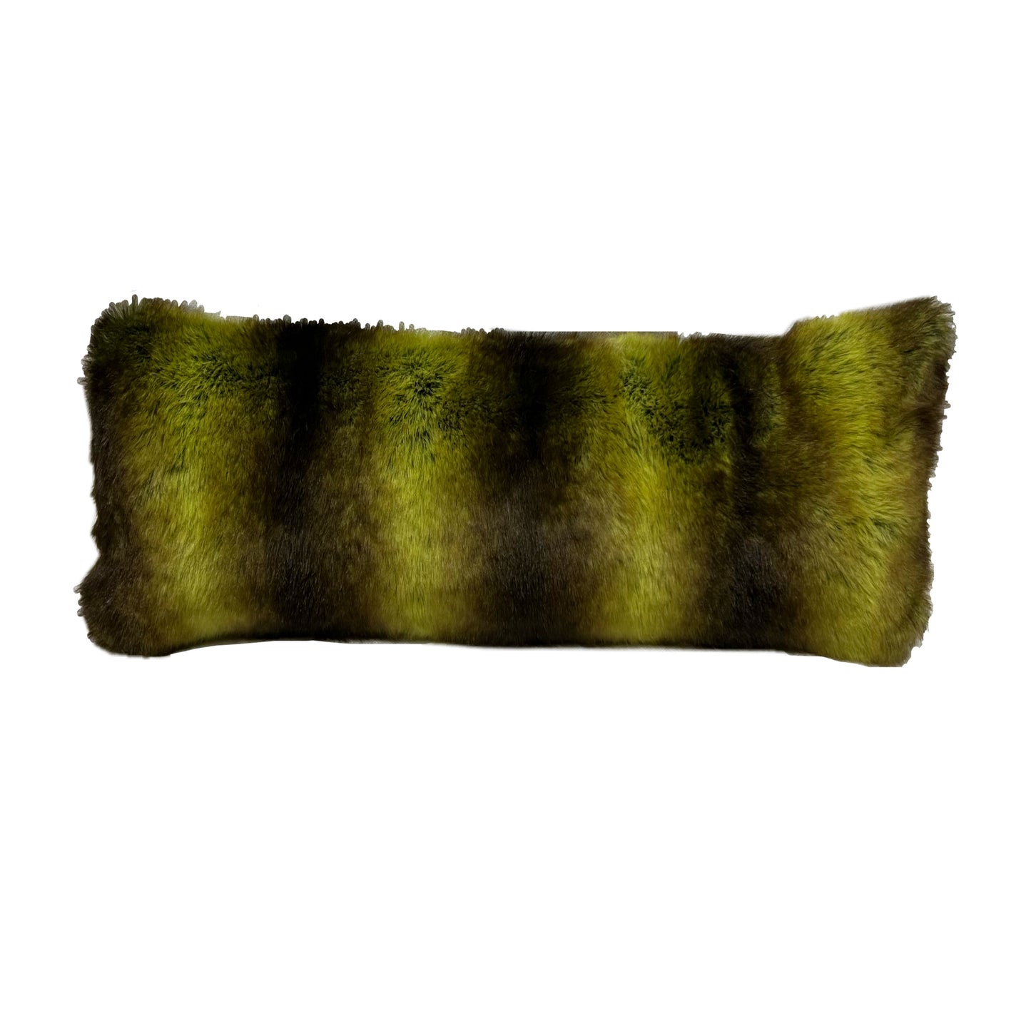 "Limelight" Fur Lumbar Pillow