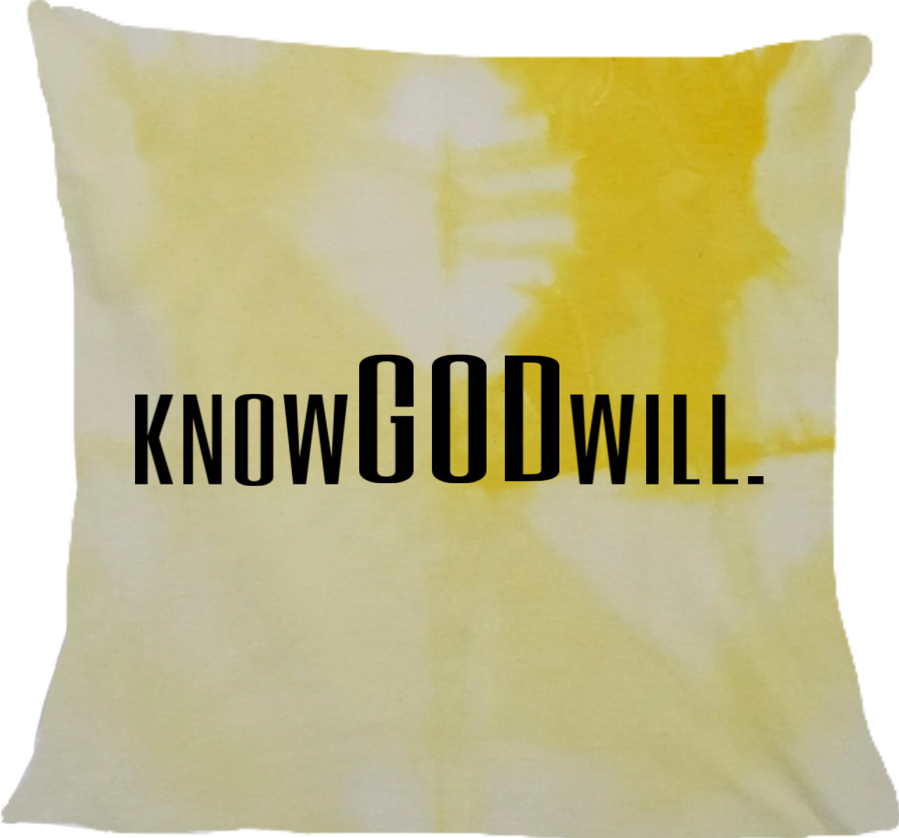 “Happiness” Know God Will. Throw Pillow
