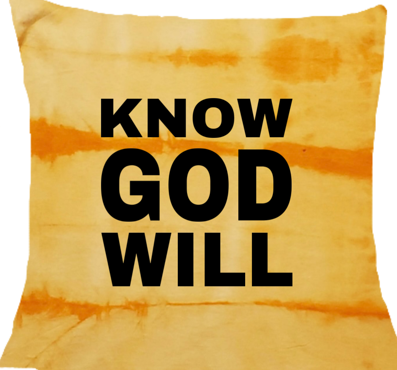 “Freedom” Know GOD Will. Throw Pillow