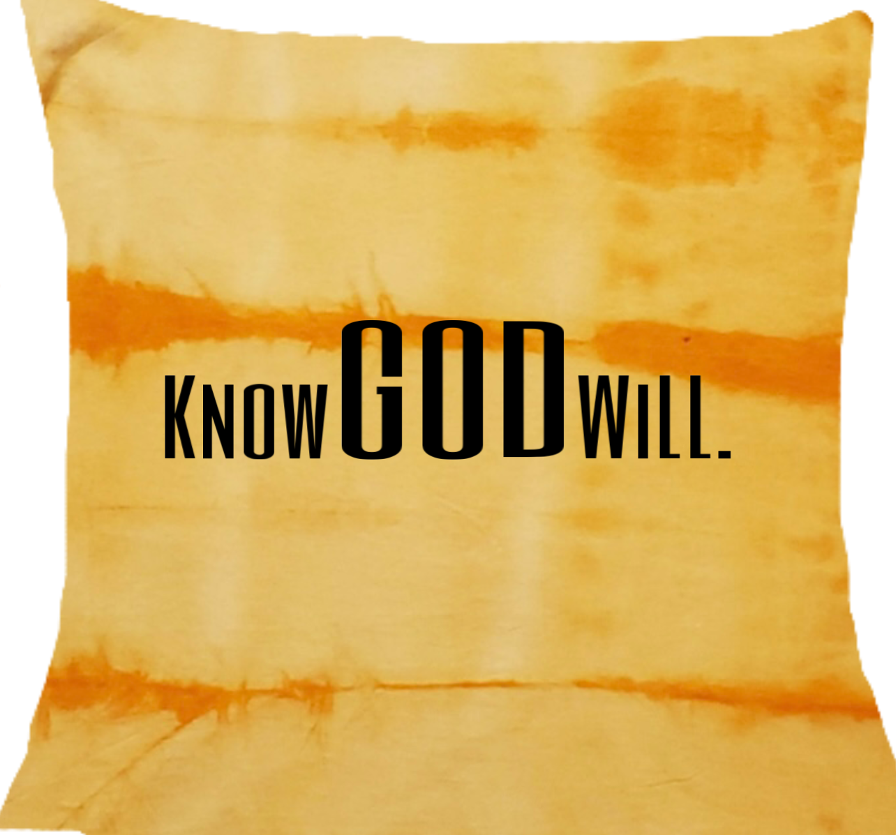 “Freedom” Know GOD Will. Throw Pillow
