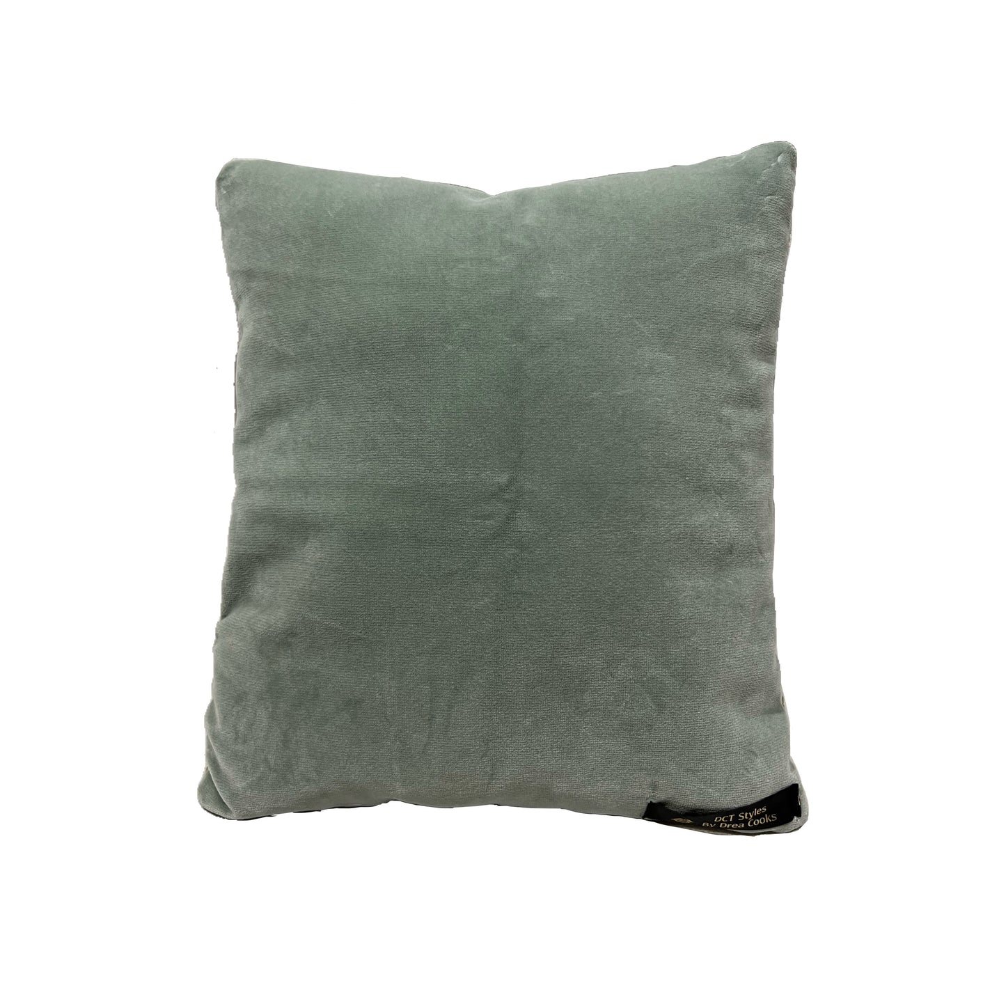 "ZigZag Tea” Throw Pillow