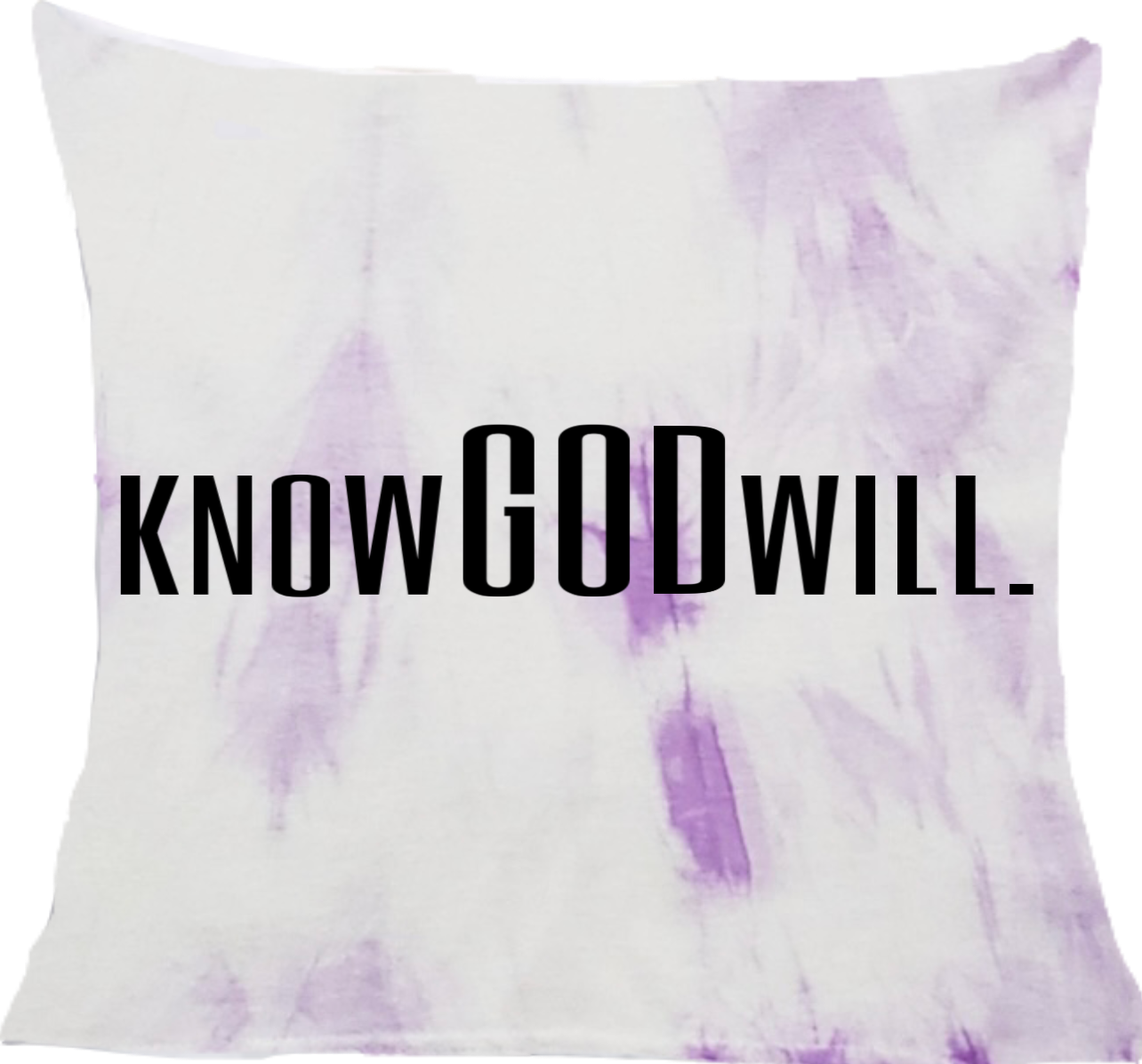 “Wisdom” Know GOD Will.  Throw Pillow