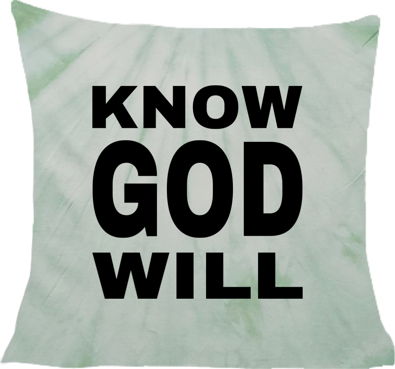 “Growth” Know GOD Will. Throw Pillow