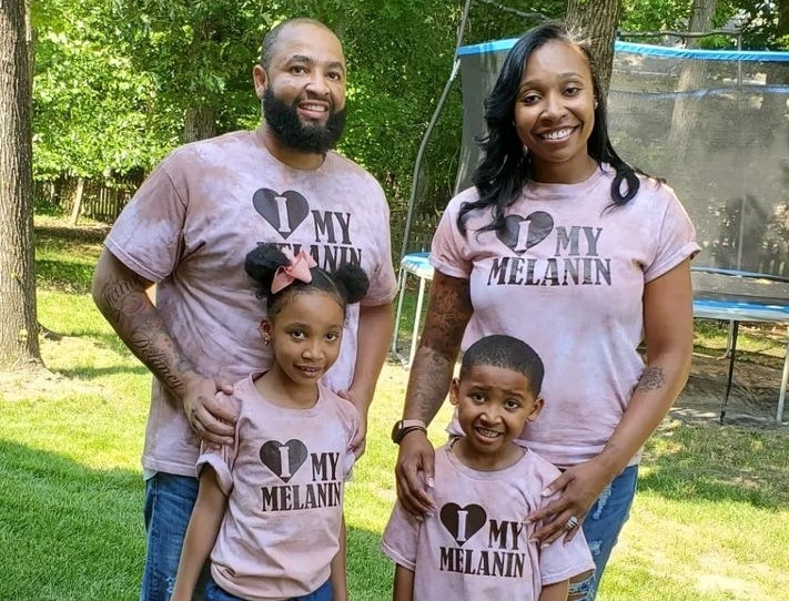 "I Love My Melanin" Tee