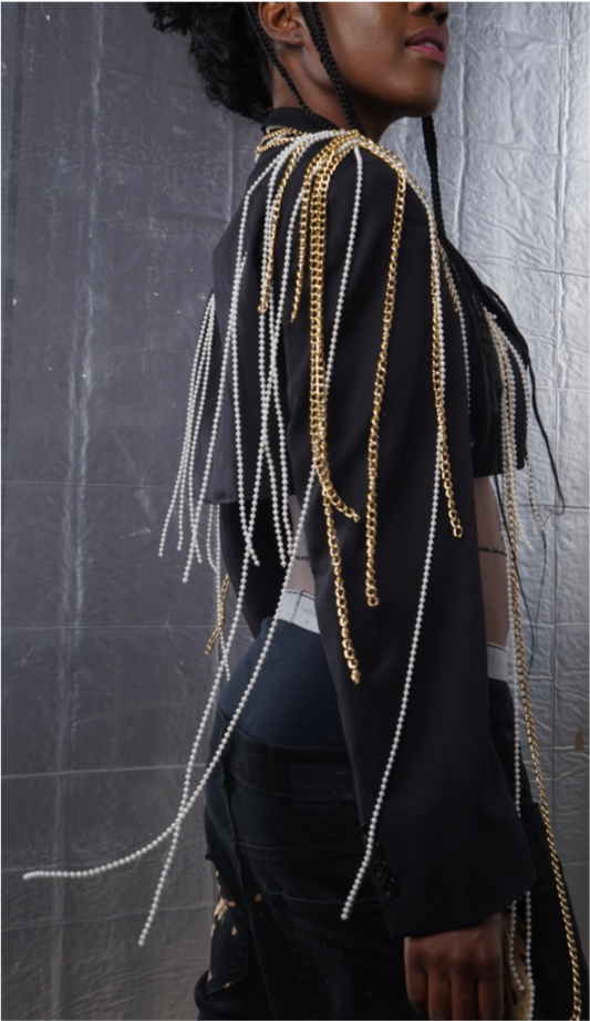 Royal Lineage Cropped Blazer