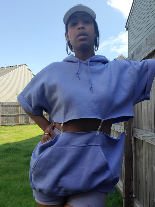 "Floating Crop" Sweater