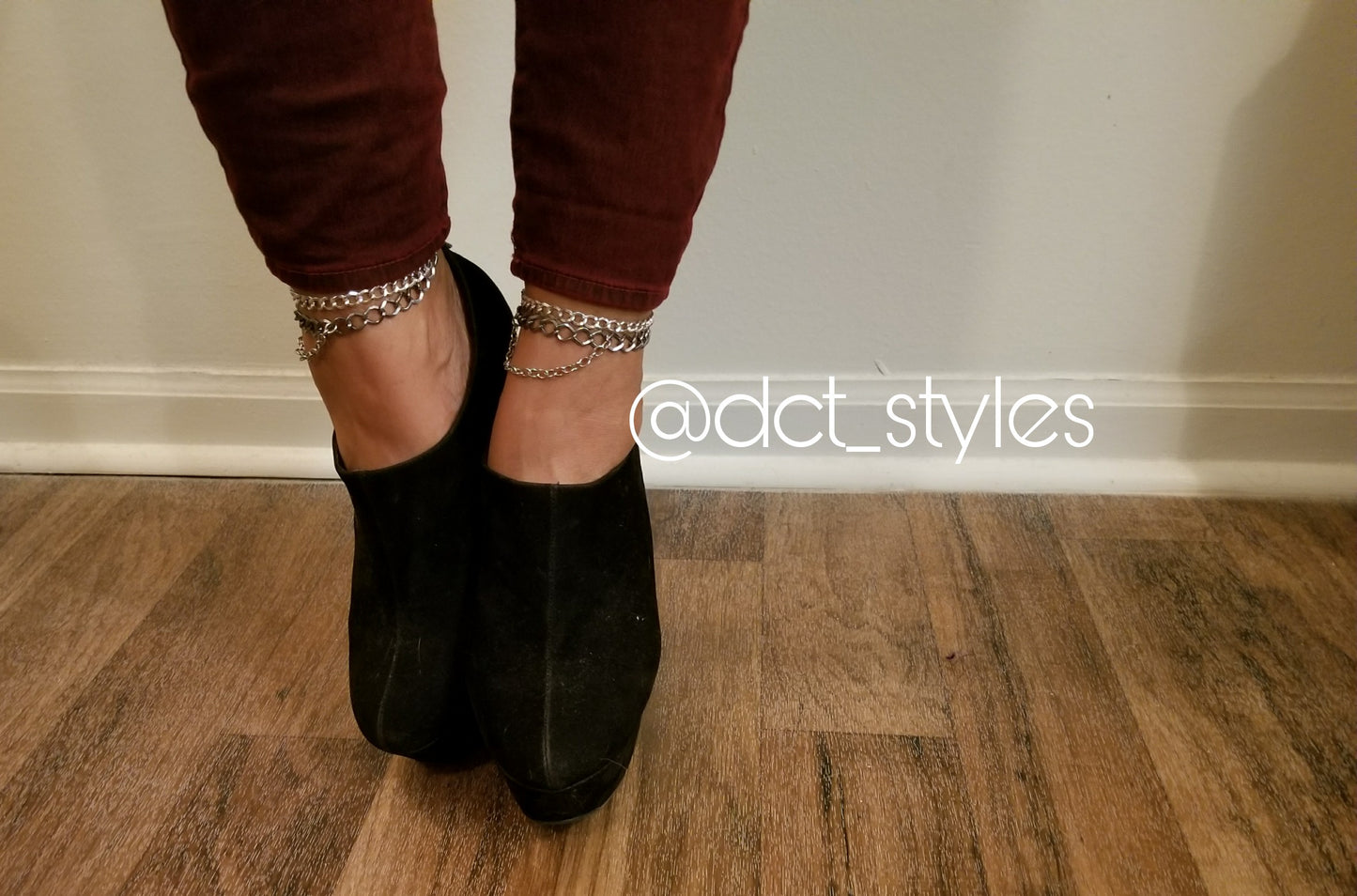 Triple Layered Anklets