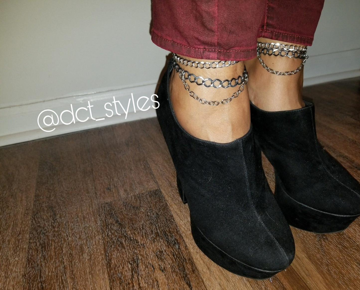 Triple Layered Anklets