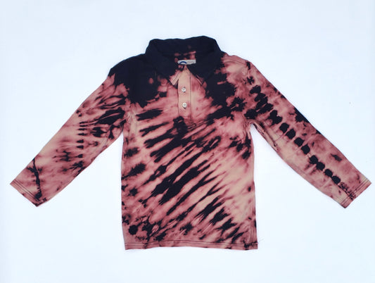"Vibrations" Longsleeved Polo