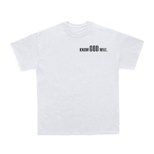 Light "Know God Will." Tee