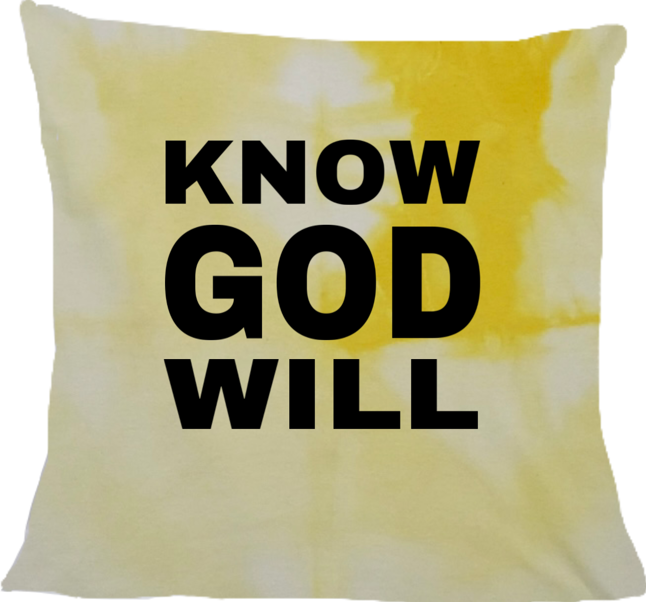 “Happiness” Know God Will. Throw Pillow