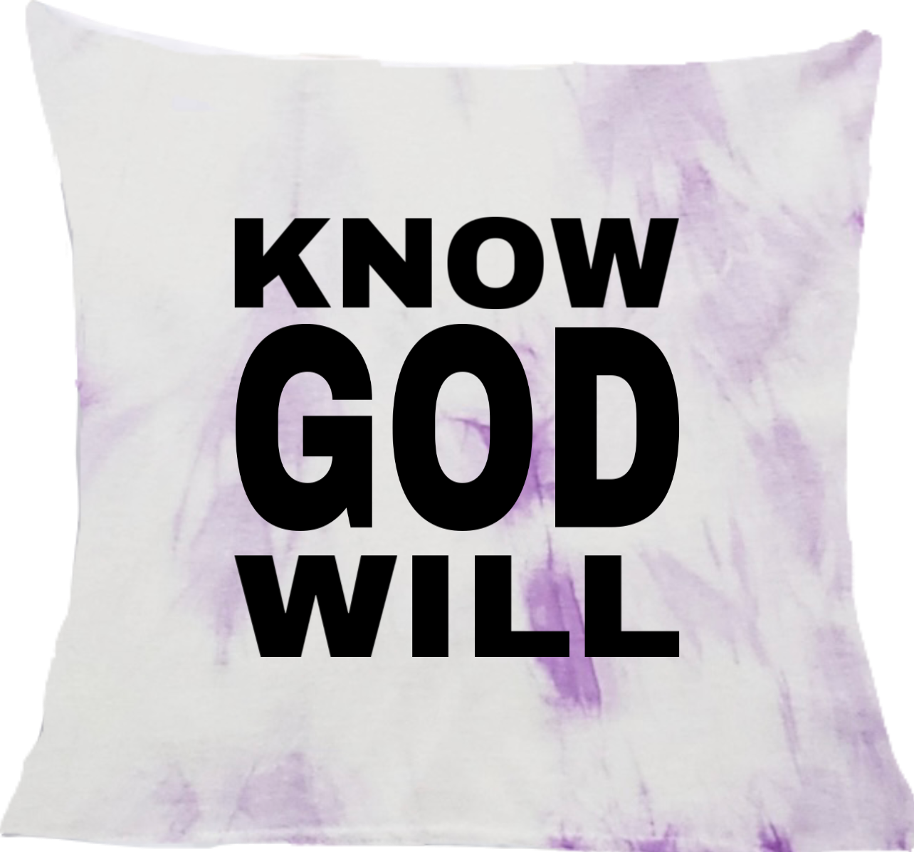 “Wisdom” Know GOD Will.  Throw Pillow