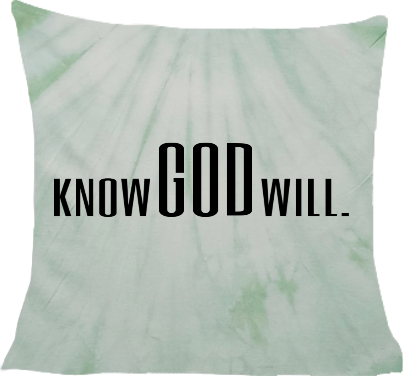 “Growth” Know GOD Will. Throw Pillow