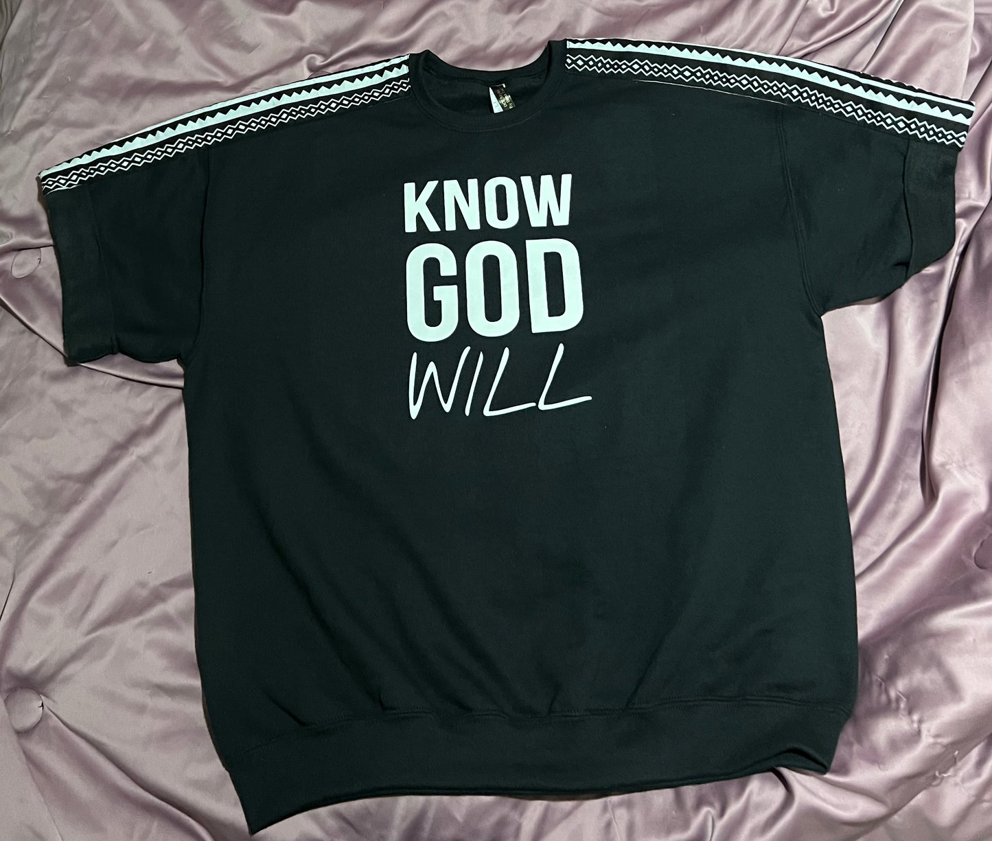 Know God Will Shortsleeved Sweater