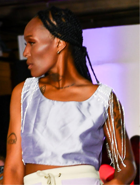 “Glitz” Sleeved Tank