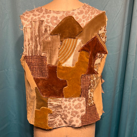 “Patches Brown” Vest