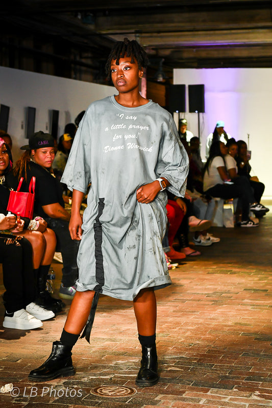 “Dionne” Oversized TShirt Dress